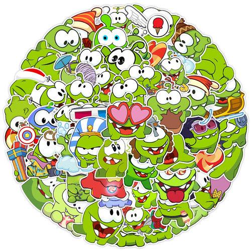50 small game graffiti stickers for cars, mobile phones, water cups, computer decoration stickers, notebook handbook stickers wholesale