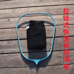 新款大物抄網頭超輕超硬合金納米網兜防掛大物加深加固撈魚抄網兜