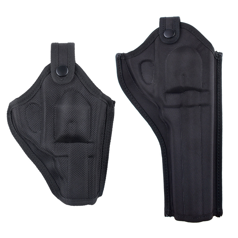 Cross-border outdoor tactical length two revolver oxford cloth holster tactical waist right hand equipment quick pull holster