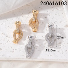 18k��ɫ����������ͷ����������ܿ�ë�����߶�DIY��Ʒ�鱦���