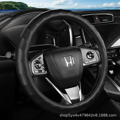 for all seasons, simple car – Steering wheel cover - silicone-wave-shaped-circular-non-porous-38cm