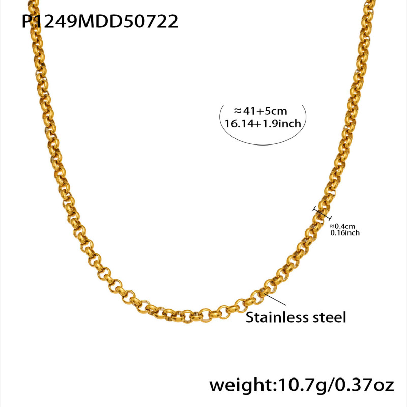 Mili ヨーロッパとアメリカのチタン鋼カイヤナイトムーンネックレスニッチホリデースタイル 18K ゴールドウミガメシェルペンダント DIY ジュエリー|undefined