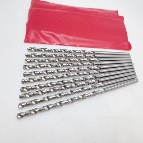 Extended twist drill, extended drill bit HSS high speed steel straight handle extended twist drill 160-200-250mm manufacturer