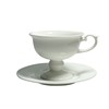 French retro vintage coffee coffee cup disc