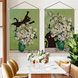 挂毯/壁毯;靠垫/抱枕;门帘、小窗帘