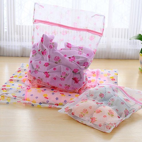 Sujetador Ropa interior Bolsa de lavandería Sujetador Bolsa de lavado Ropa interior Sujetador Bolsa de lavado