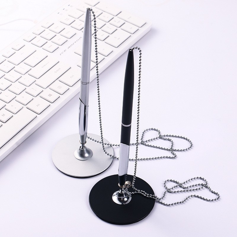 Floating Pen Plastic Magnetic Levitation Pen Customizable Logo Business Office Signature Pen Counter-Type Gift Metal Ballpoint Pen