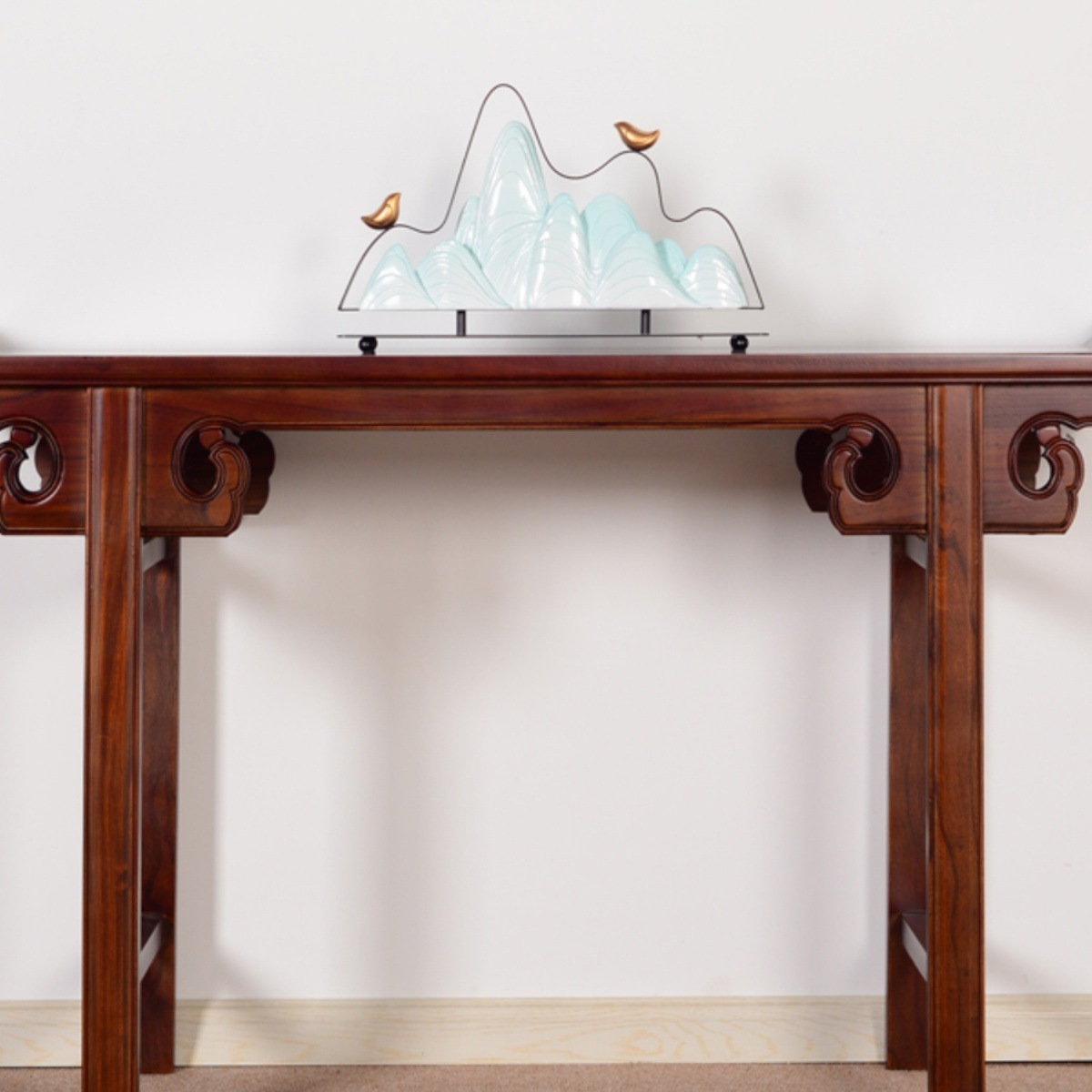 Console Table Chinese-Style Altar Home Economical Solid Wood Altar Antique Table Simple Tω