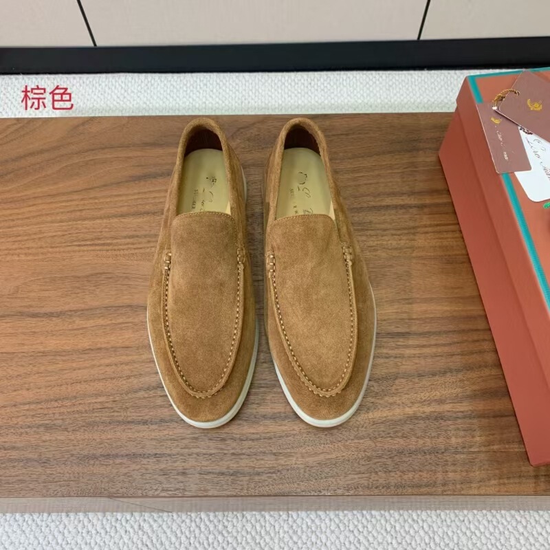 2025新款一脚蹬休闲乐福鞋女英伦套脚豆豆鞋懒人舒适百搭软底男鞋|undefined