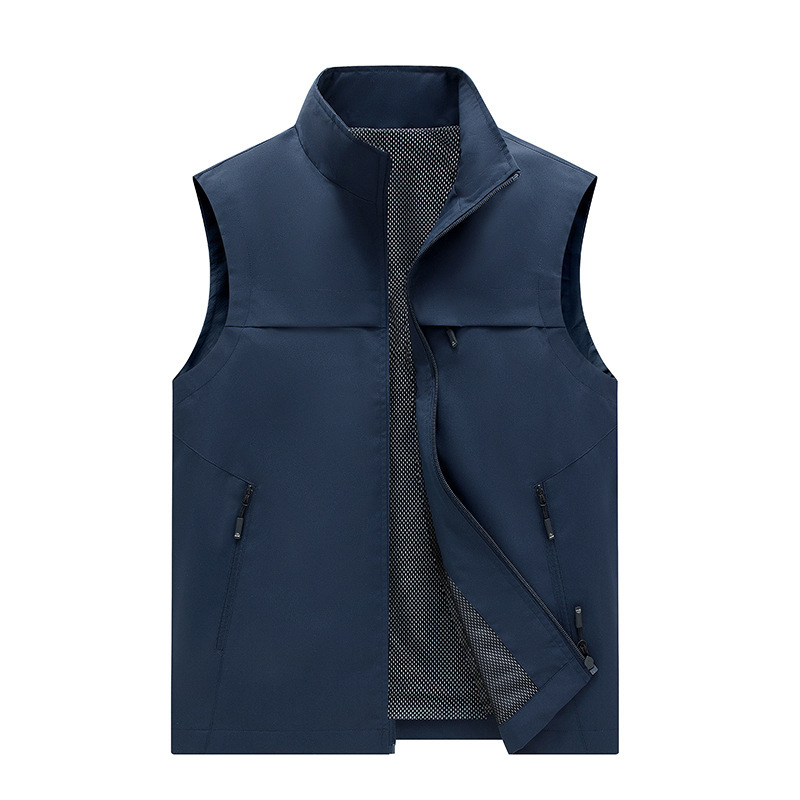 Workwear Vest New Men's Outdoor Photographer Fishing Vest Logo Print Work Clothes Director Vest Men's 8929