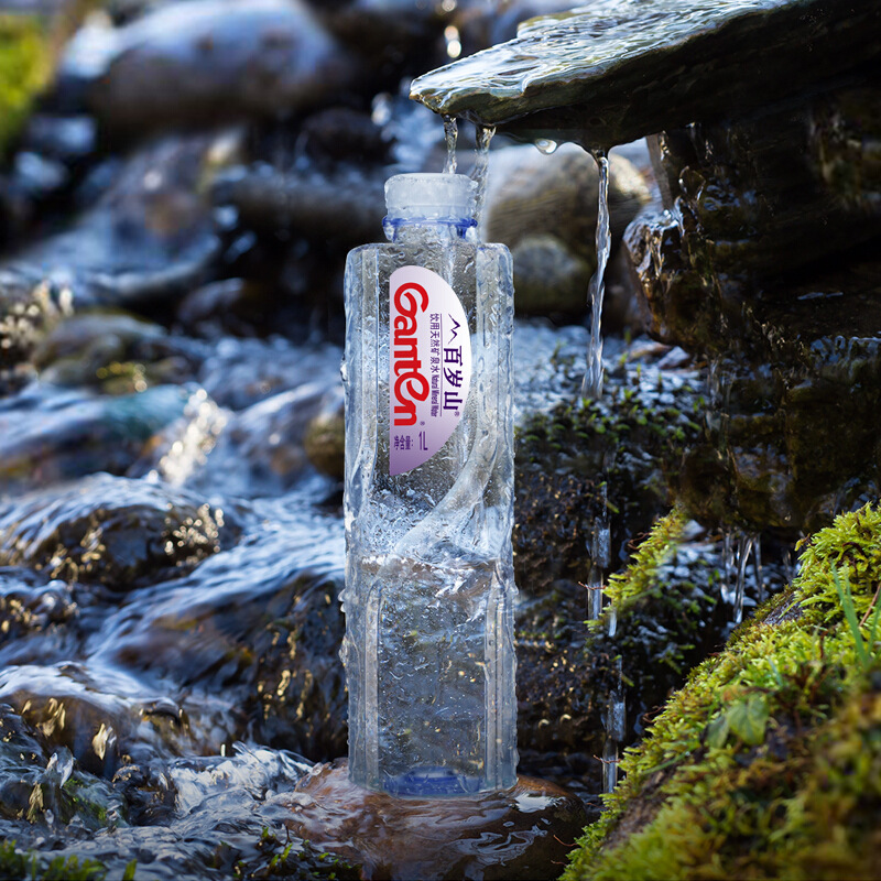 Bai Shui Mountain Mineral Water 1L*15 Bottles Full Case Large Bottled Natural Drinking Water Bulk Purchase in Guangdong, Jiangsu, and Shanghai