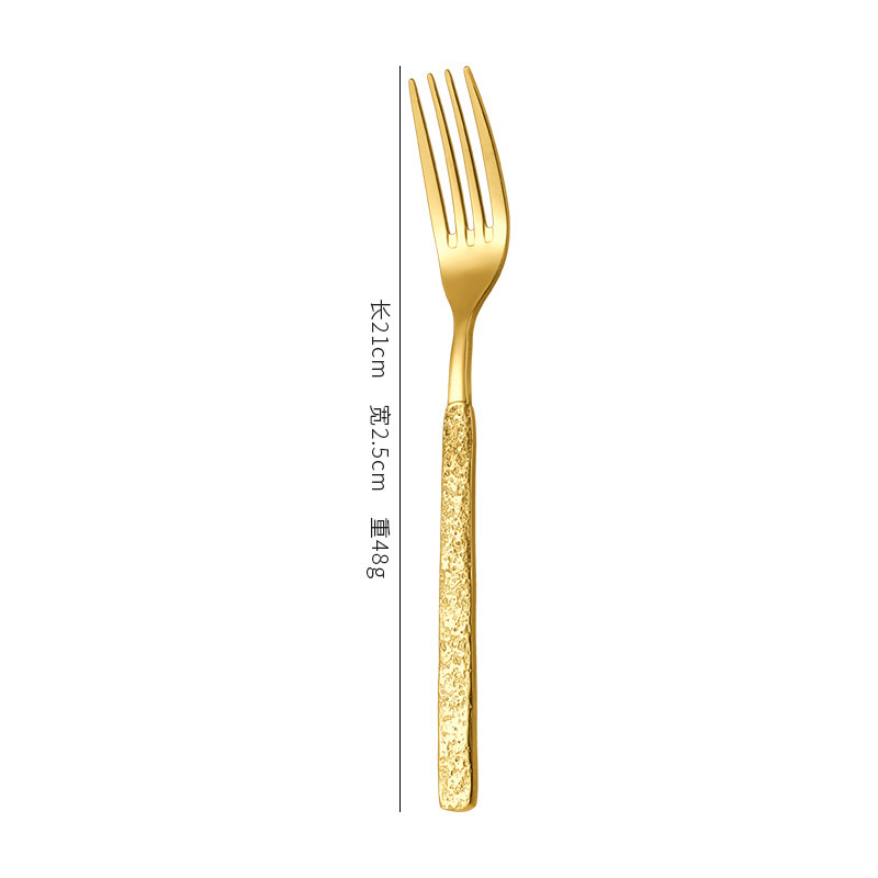 メーカー卸売り304ステンレスナイフフォークスプーンホテル家庭用食器ヨーロッパ式石紋ステーキナイフフォーク洋食食器|undefined