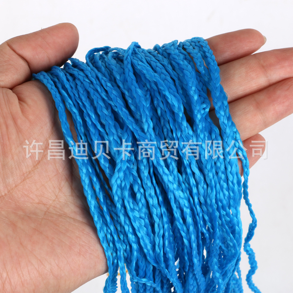 Europa y los Estados Unidos transfronterizos delgados trenzas de tres hebras zizi recto zizi rollo trenzas crochet caja trenzas ganchillo peluca