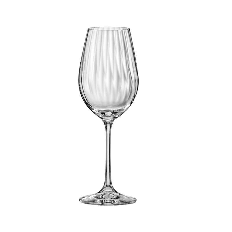 Tazas de vino de cristal importadas de la República Checa, regalos de boda de alta calidad, tazas de pie alto, caja de regalo, set de tazas de vino