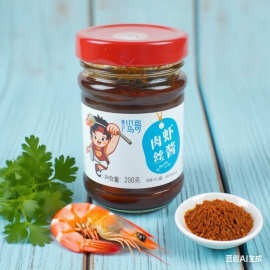 山东小马哥沂蒙特产虾酱肉丝200g沂蒙特产传统工艺拌面拌饭酱