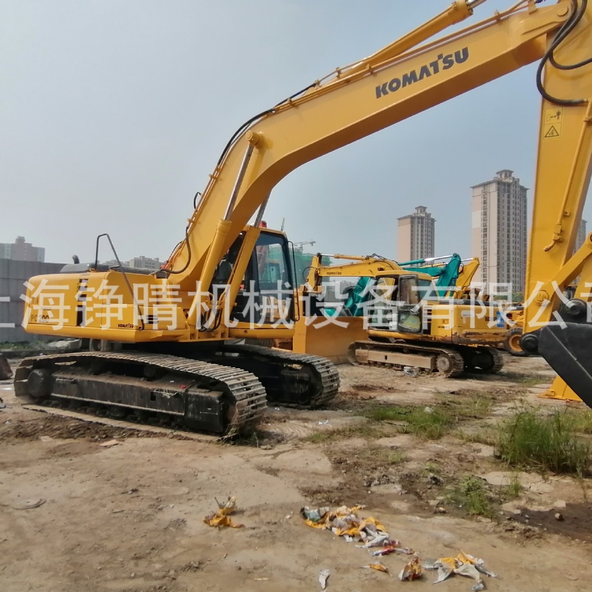 二手小松PC200-6挖机 小松KOMATSU 挖掘机20吨抓木