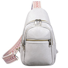 亚马逊爆款时尚复古斜挎单肩包跨境无性别bags 胸包女小包PU 腰包