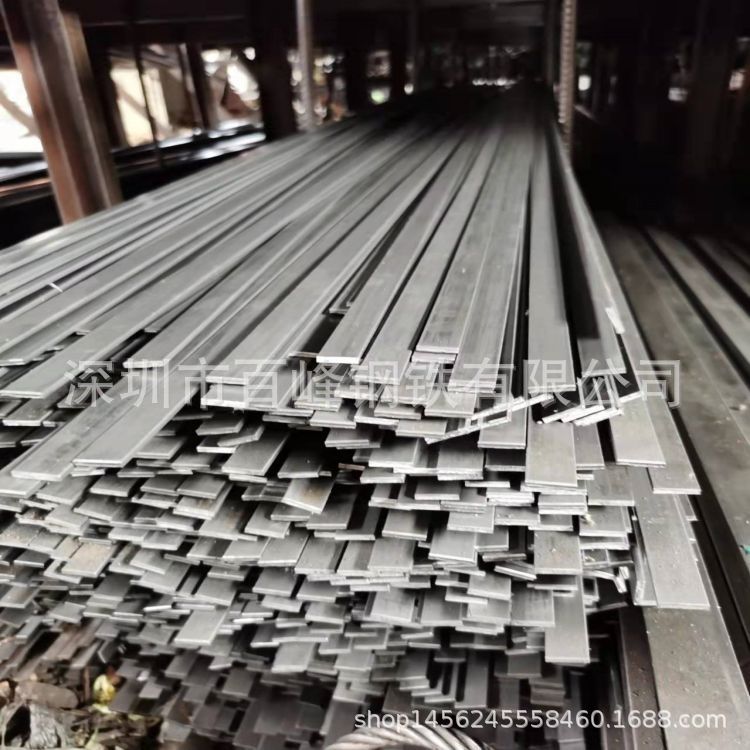 东莞批发镀锌扁钢热轧扁铁 定非标Q235B扁钢光亮扁铁酸洗扁铁
