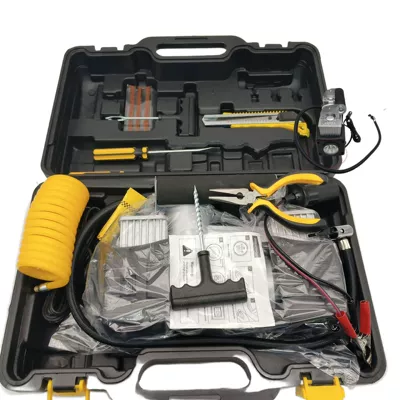 Car Pump, Hava nasosu - sponge-machine-with-light-toolbox-edition