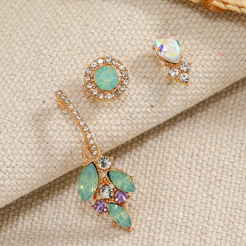Fashionable trend geometric retro earrings