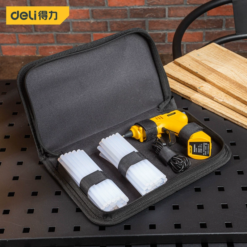 Фирменный авторизованный литиевый электрический клеевой пистолет Deli/Deli для дома и детей DL 403136   DL 403360