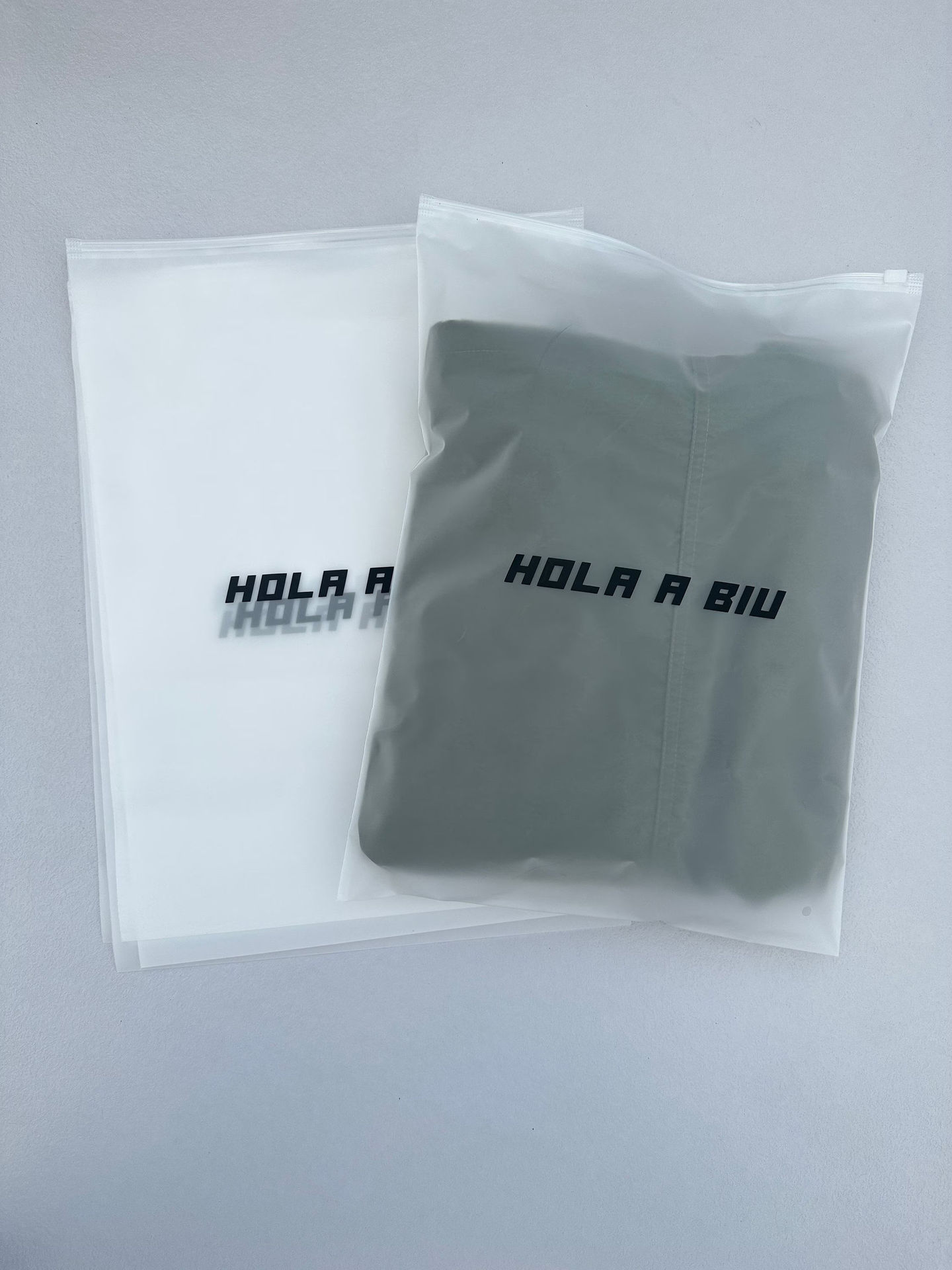 磨砂拉链袋