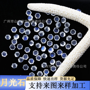 ���Sֱ�N��Ȼ�¹�ʯ��ʯ ��߅��3&times;3mm ���Ⱥ��{�⏊�錚�Ƕ