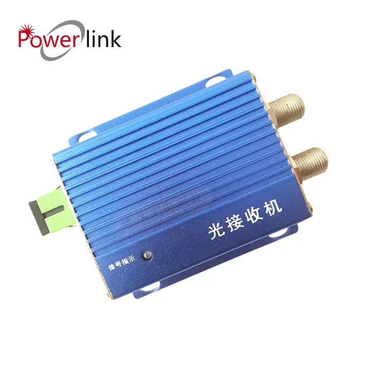 CATV室内FTTH用户有线电视光接收机双口带AGC光纤WDM波分设备2代