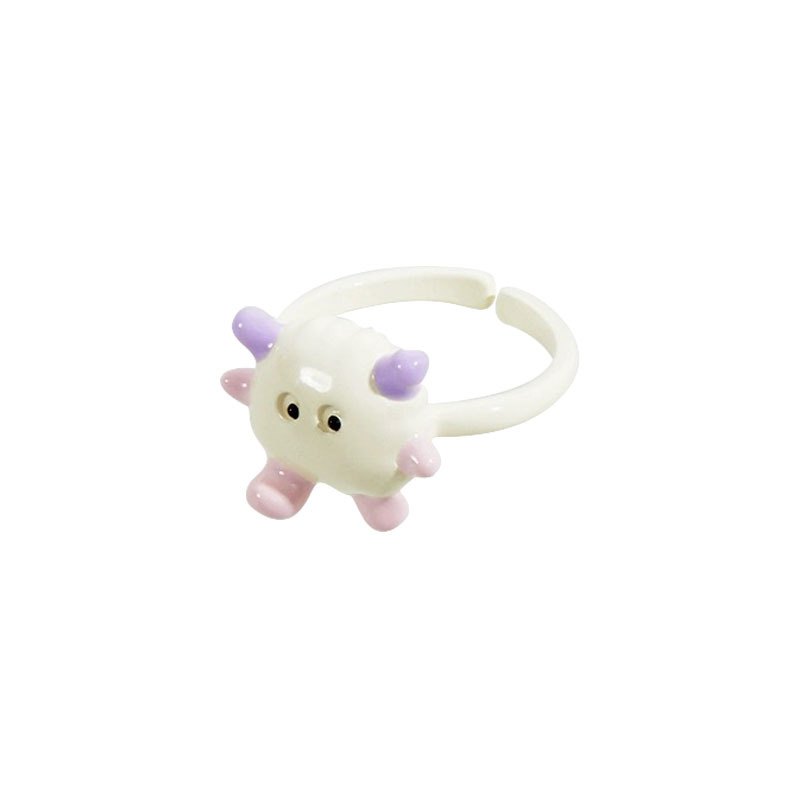 Cute Sweet Simple Style Monster Zinc Alloy Wholesale Open Rings display picture 6