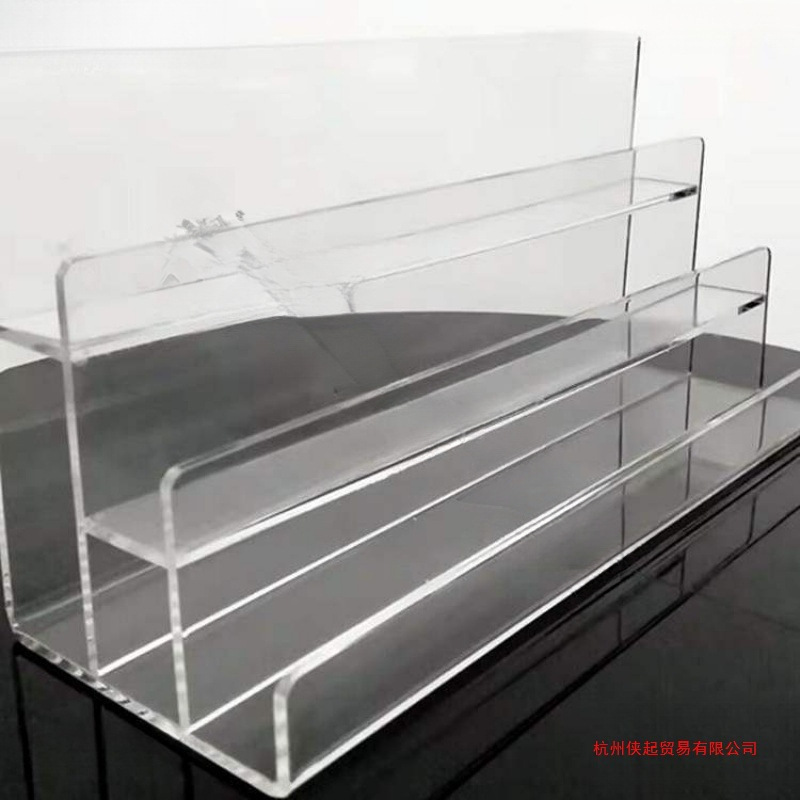 多层拆卡直播架 卡牌架 立牌卡片架陈列阶梯形 老硬币展示架药盒|undefined