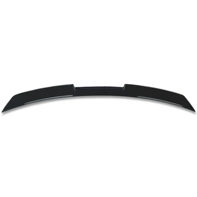 Suitable for Bmw 5 Series 24 Models G60 M4 Rear Wing Fixed Wing No-Installation Cross-Border Car Modification Parts (Fixed wind wing) - bright-black