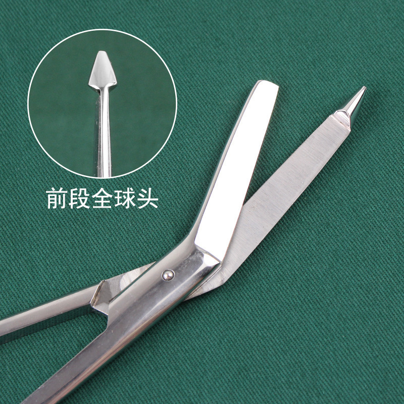 医用纱布剪绷带剪18cm球头角型外科骨科护士剪刀手术器械医疗剪刀|undefined