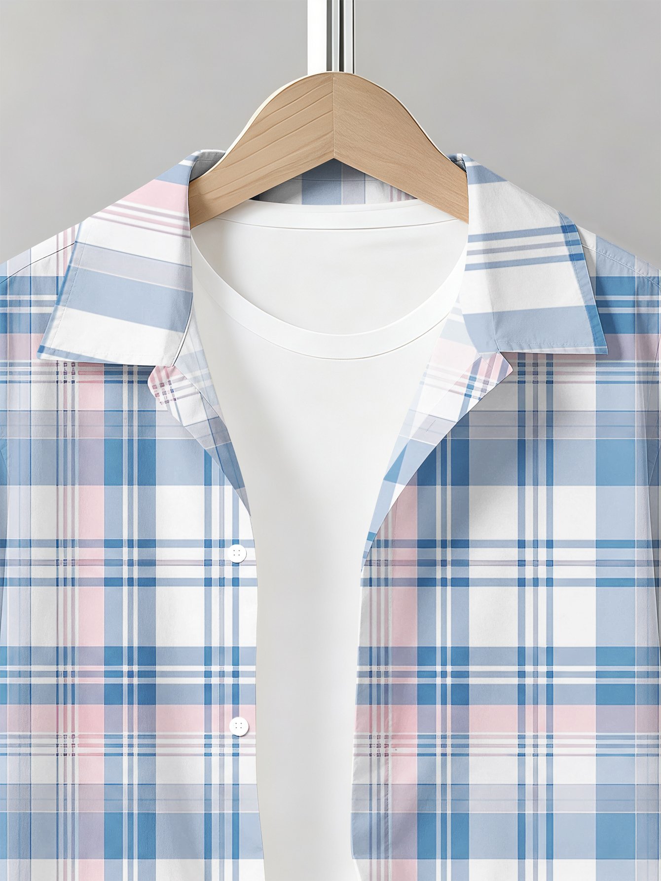 Boys Collared Shirt And Shorts Set With 3d Pattern Print_voghion.com