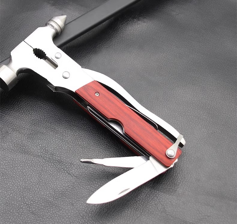 Car multi-function cone safety hammer car escape tool axe hammer mini safety rescue window breaking hammer