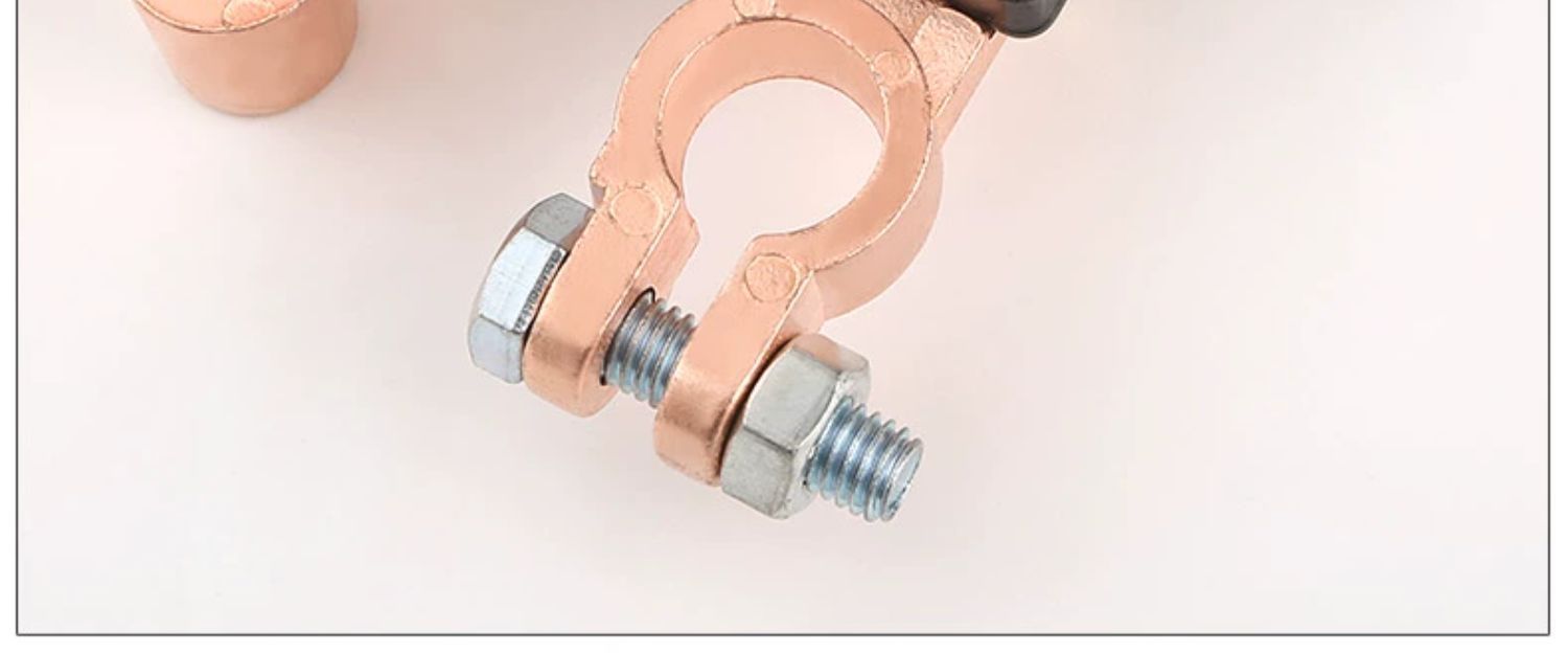 Car battery power-off switch pure copper positive and negative universal leak-proof knife switch leak-proof modified brass main brake