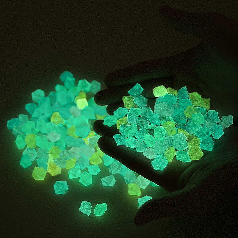 Luminous simulation broken ice miniature resin Internet-famous mini decorative model toy accessories diy accessories small ornaments