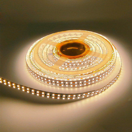LED strip 24V 2835 dual row 240 LED 15MM electroplated copper bracket chip LED soft light bar