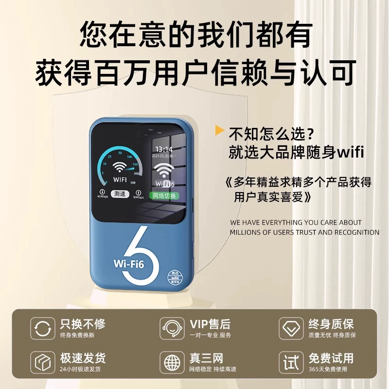 Мобильная беспроводная карта Wi-Fi без SIM-карты, 4G точка доступа мобильного маршрутизатора