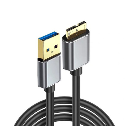 Convert Type-C to Micro USB 3.0 High-Speed External Hard Drive Cable for Mobile Phones and Laptops, External Hard Drive Enclosure Connection