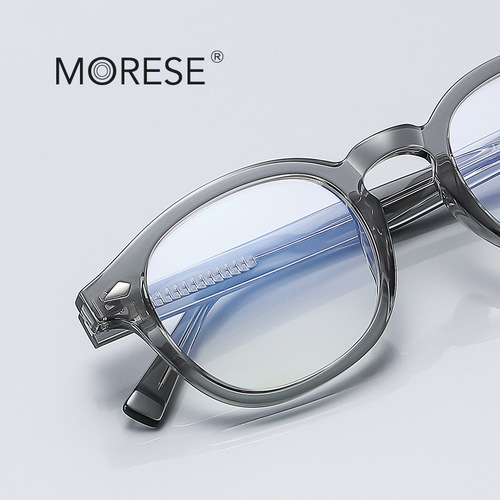  anti-blue light glasses plain polygonal optical frame personality 2096ins style European and American retro flat glasses