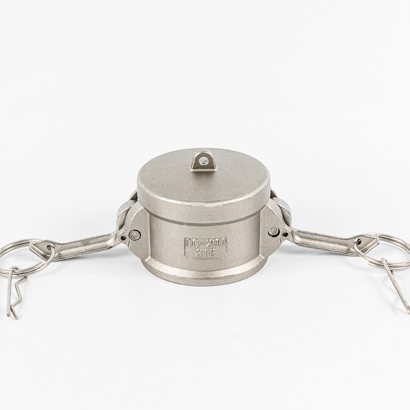 201/304/316不锈钢快速接头c型DN32DN40大尺寸 不锈钢扳把式快速