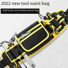 New 1000D Oxford Cloth Multifunction Long Waist Bag for Electrician Repair, Available for Wholesale and Printing