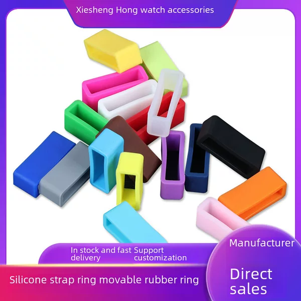 Watch Accessories Silicone Strap Silicone Bezel Rubber Bezel Movable Ring Rubber Watch Buckle Movable Ring Watch Accessories