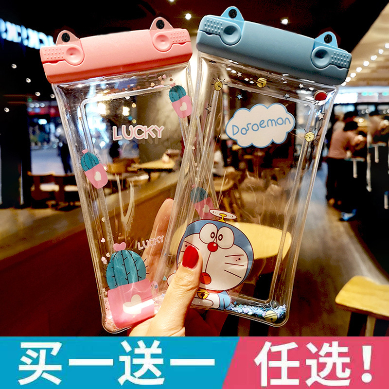 洗澡浴室游泳水下潜水高端手机防水袋可触屏拍照外卖专用骑手户外