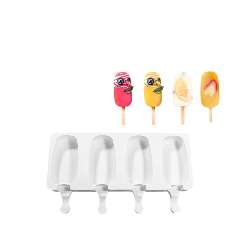 Sanxin molde de silicona de helado personalizado a la imagen molde de paleta personalizado molde de silicona de grado alimenticio ventas directas de fábrica