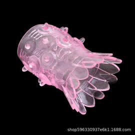 颗粒环毛毛虫水晶凤梨环 八爪鱼锁精环 坐莲套太阳圈