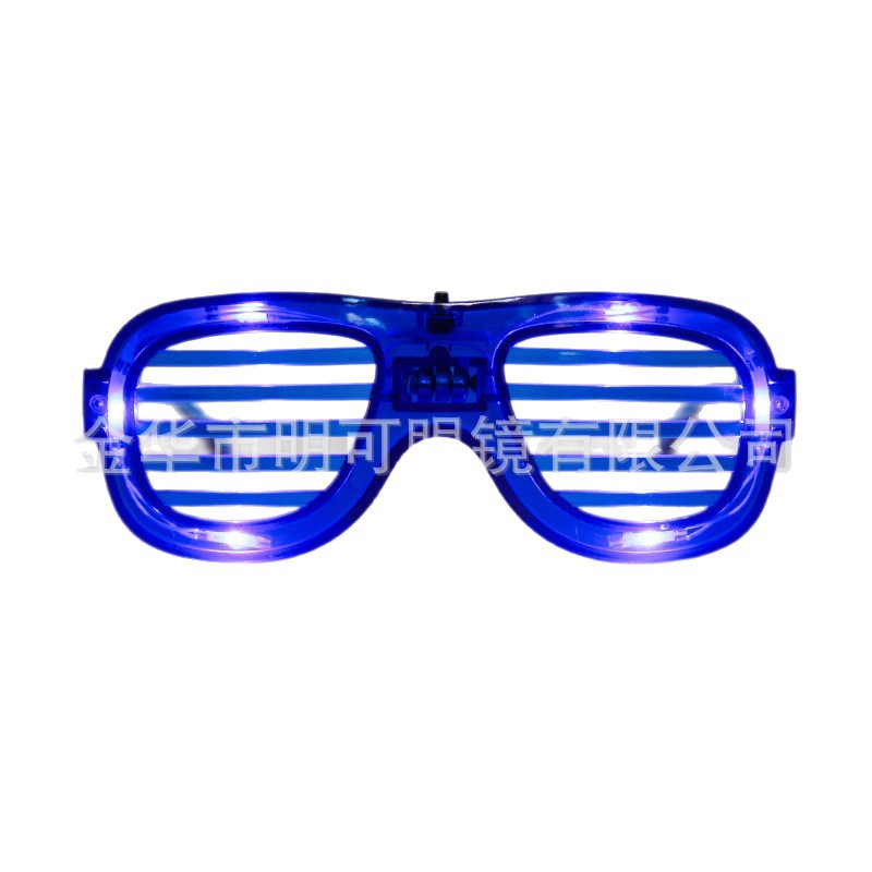 Gafas LED de Persiana de Plástico ABS con Tres Modos de Parpadeo para Fiestas y Bares image 6