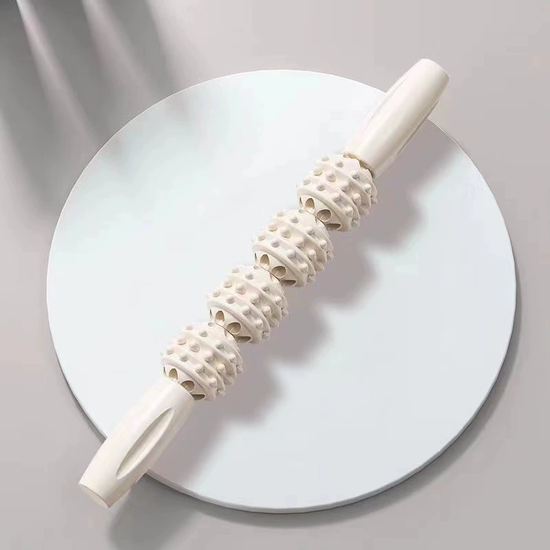 Массажный стержень ролик, fascia stick, Многошариковый 3/4/5/10 опций, 36,3 см для икр и ног