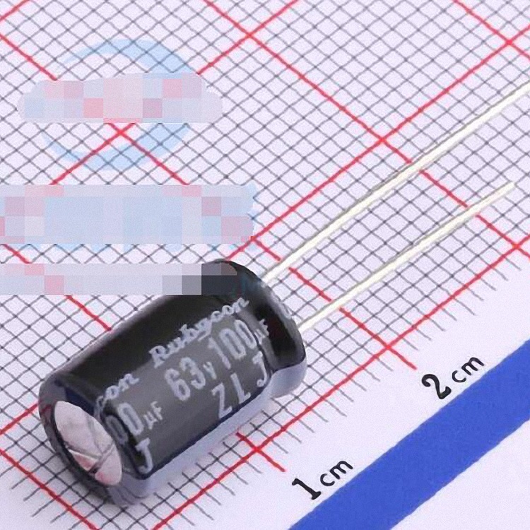 63ZLJ100M8X11.5 参数 100uF 63V 引线型铝电解电容