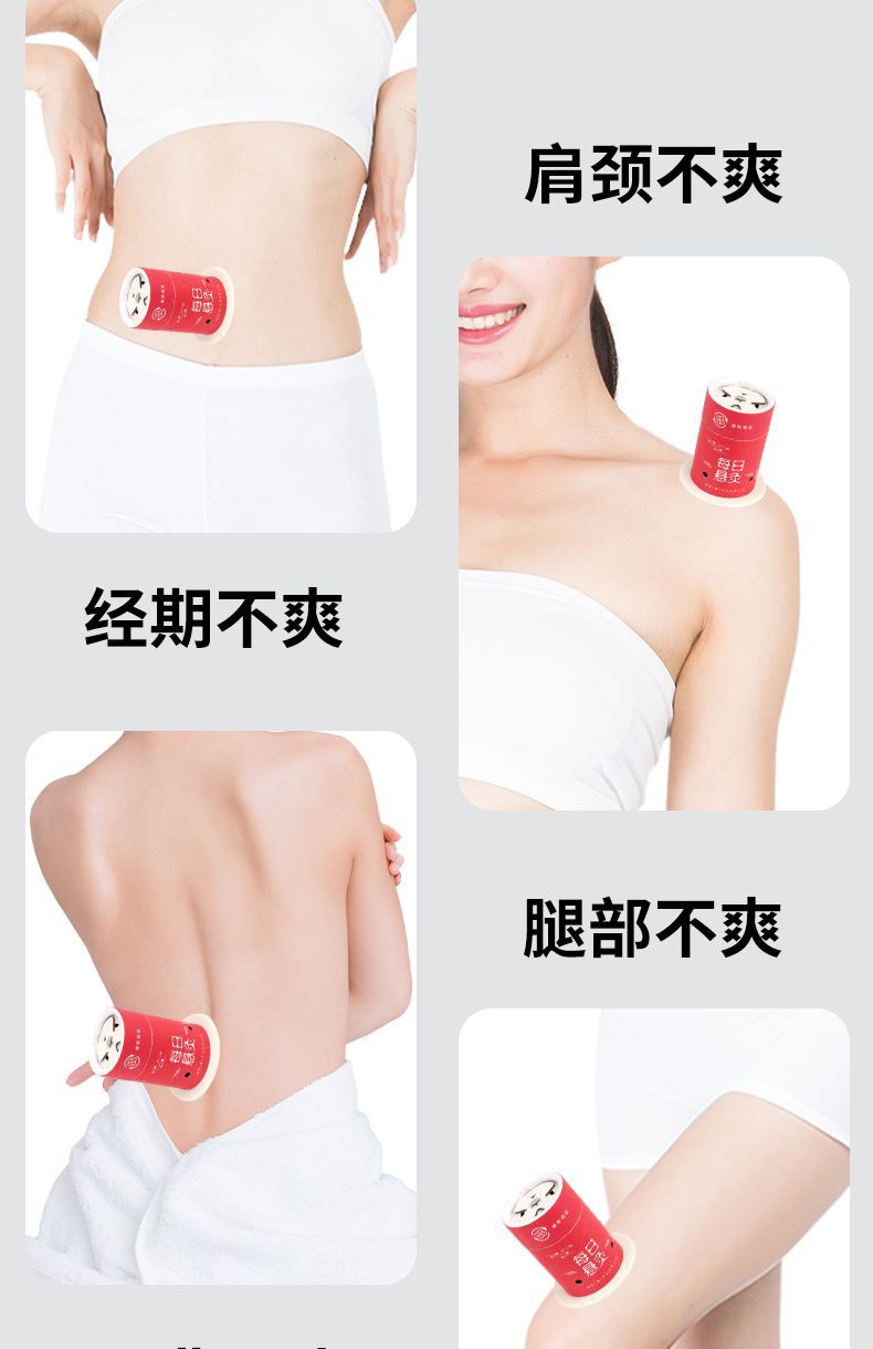 Daily Hanging Moxa Stick Set 30 Moxa Cones Portable Smoke-Light Moxibustion for Home Wellness in use